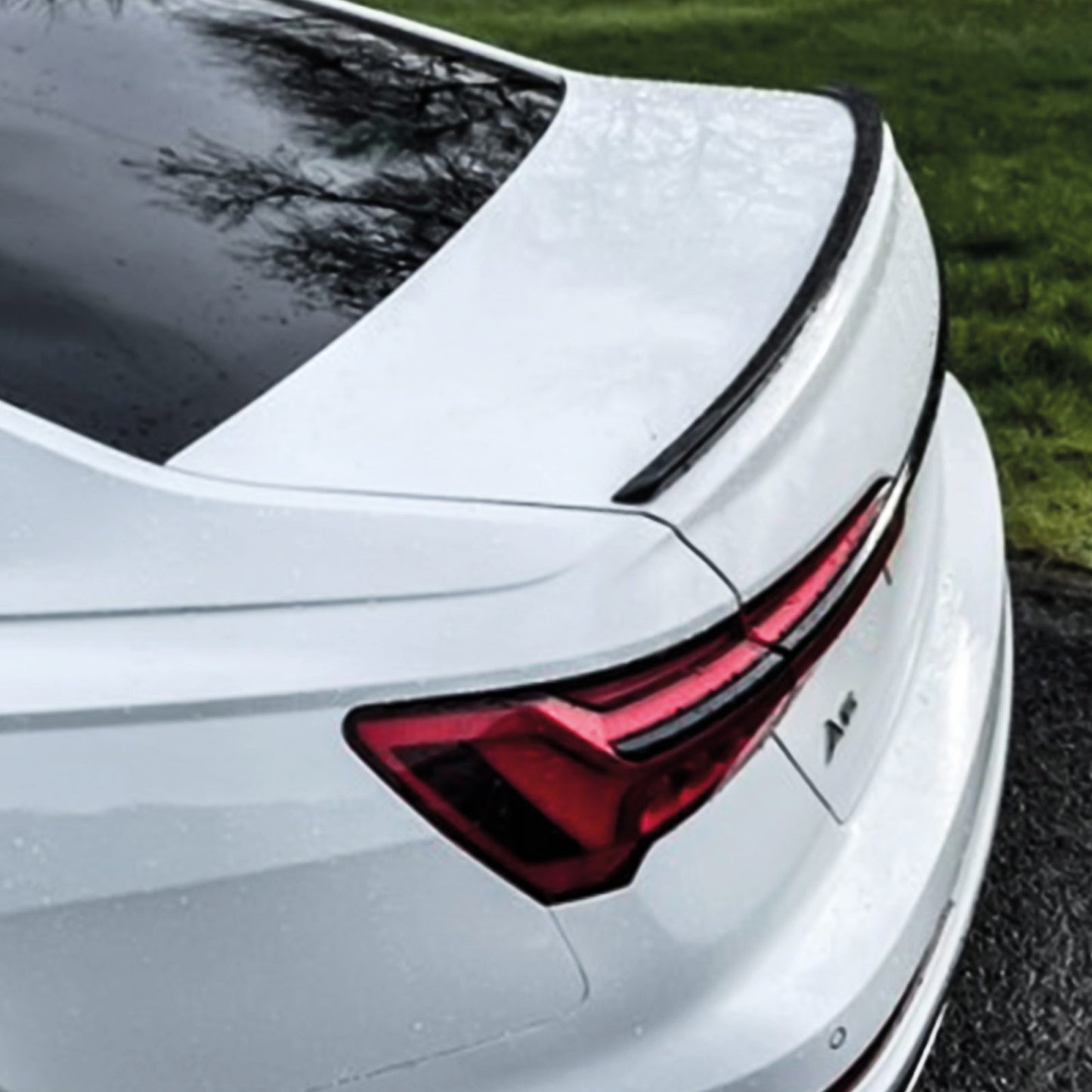 Spoiler Tylny do Audi A6 C8 Sedan (2019+) – Gloss Piano Black