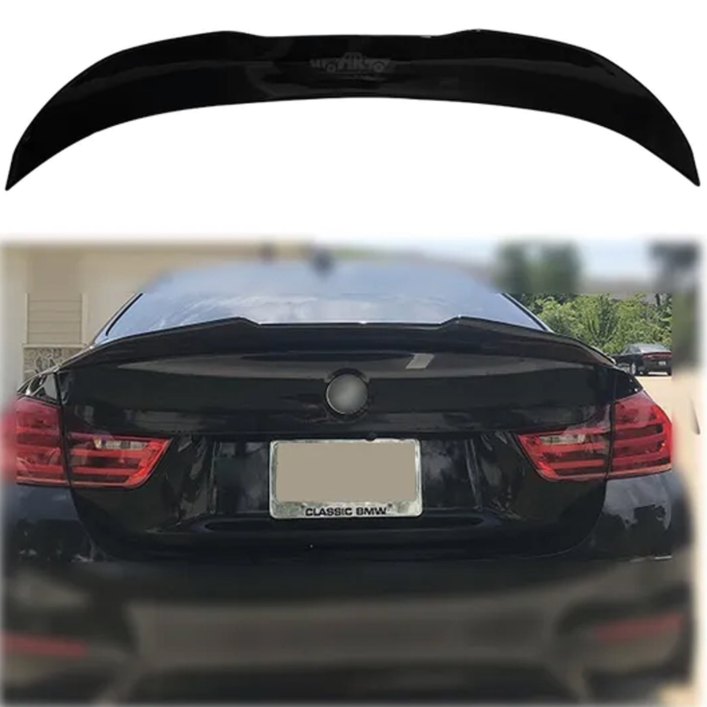 Spoiler Tylny do BMW 5 Seria F10 (2010–2017) – PSM Style Gloss Piano Black