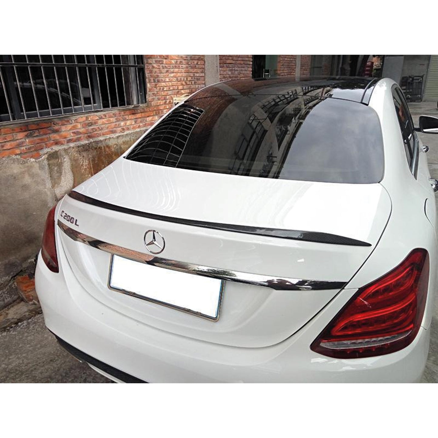 Spoiler Tylny do Mercedes C Klasa W205 (2014–2019) – Gloss Piano Black