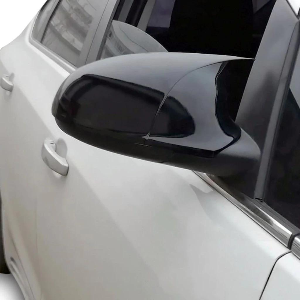 Nakładki na Lusterka do Opel / Vauxhall Astra K (2015+) – Bat Model Bright Black