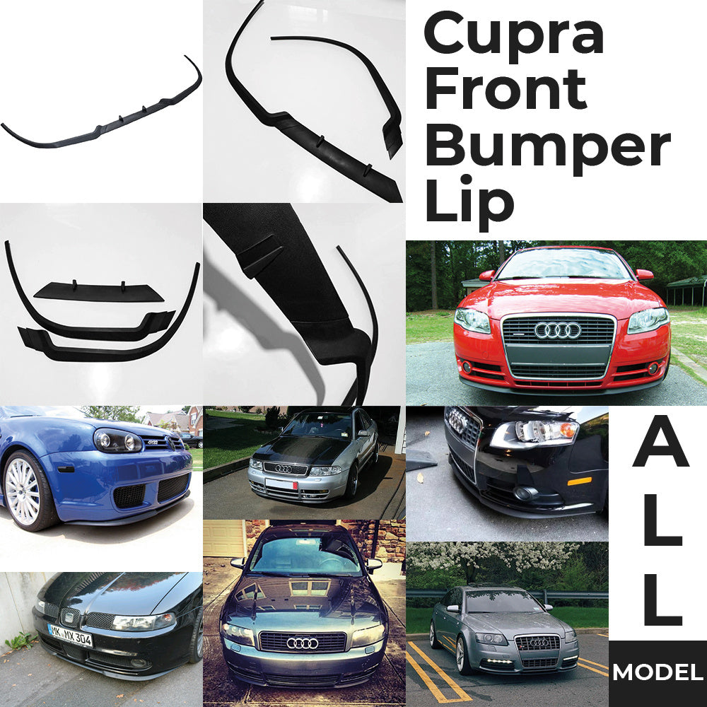 Dokładka Zderzaka Przedniego Cupra R Model – Universal Euro Spoiler Lip Gloss Piano Black