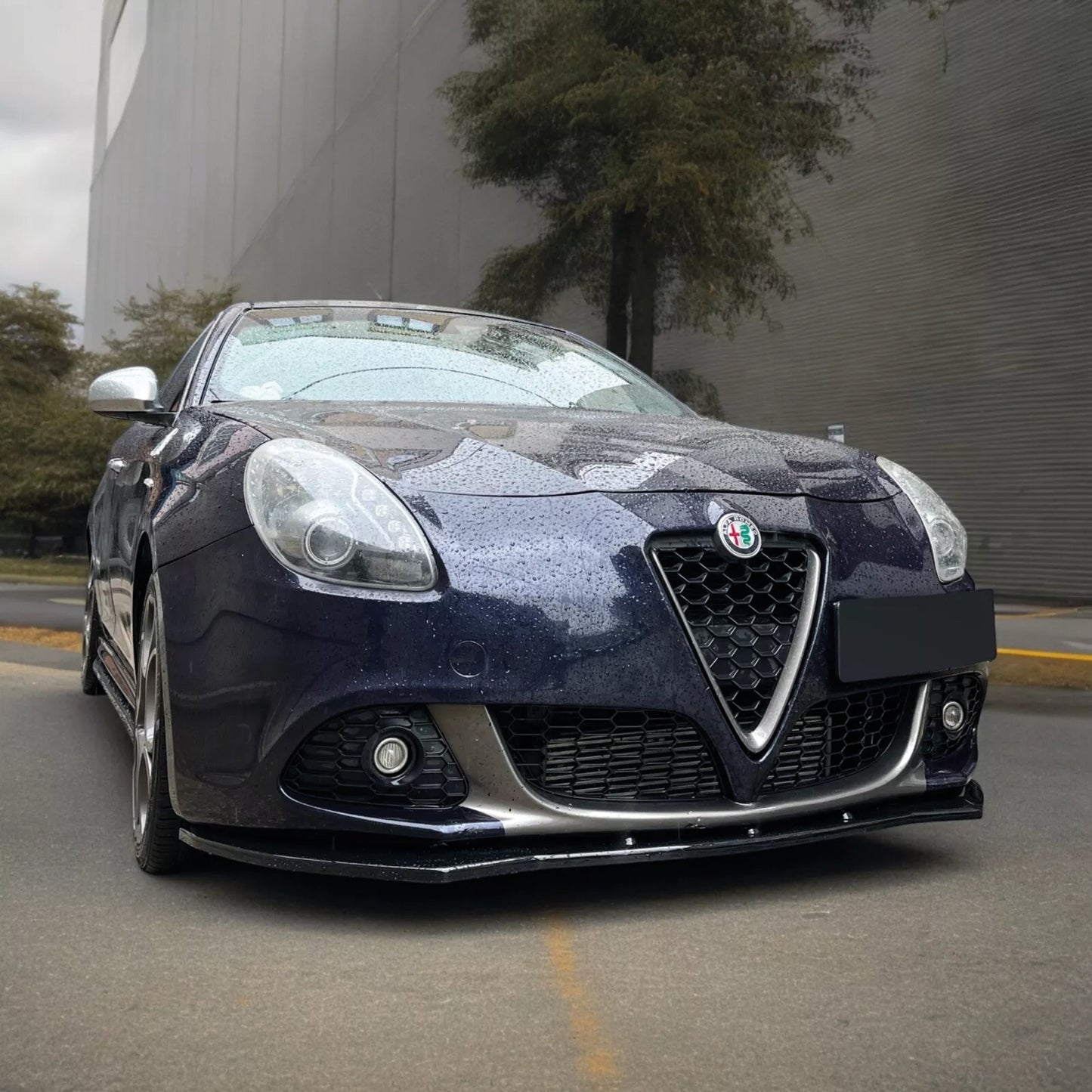 Dokładka Zderzaka Przedniego (Front Bumper Lip) do Alfa Romeo Giulietta 940 (2010–2020) – Zestaw 3-częściowy