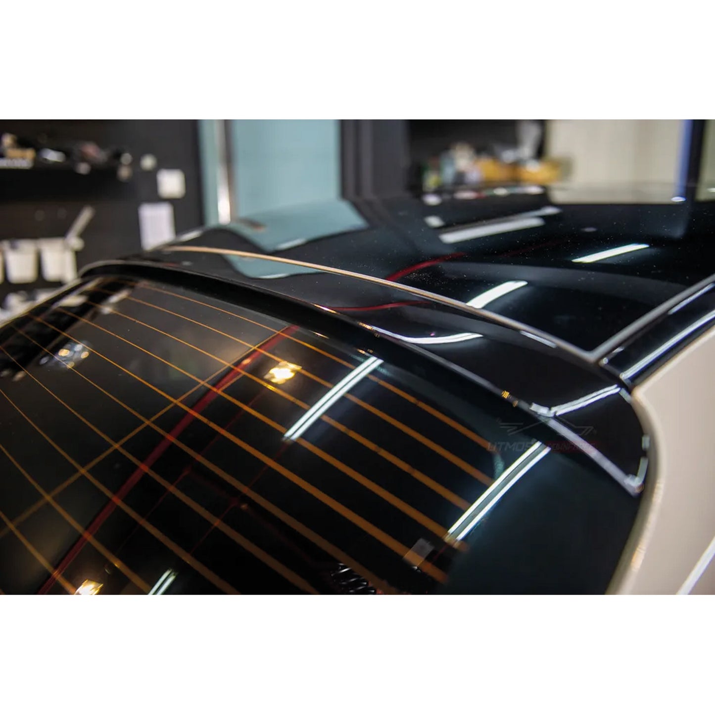 Spoiler Dachowy do Mercedes C Klasa W205 AMG (2015–2021) – Gloss Piano Black
