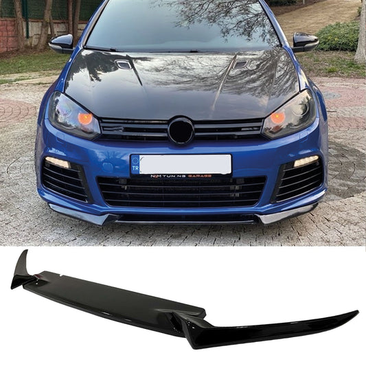 Dokładka Zderzaka Przedniego do VW Golf 6 MK6 (2008–2012) – Mrt Model Gloss Piano Black