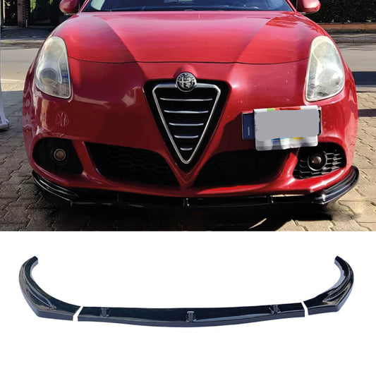 Dokładka Zderzaka Przedniego (Front Bumper Lip) do Alfa Romeo Giulietta 940 (2010–2020) – Zestaw 3-częściowy