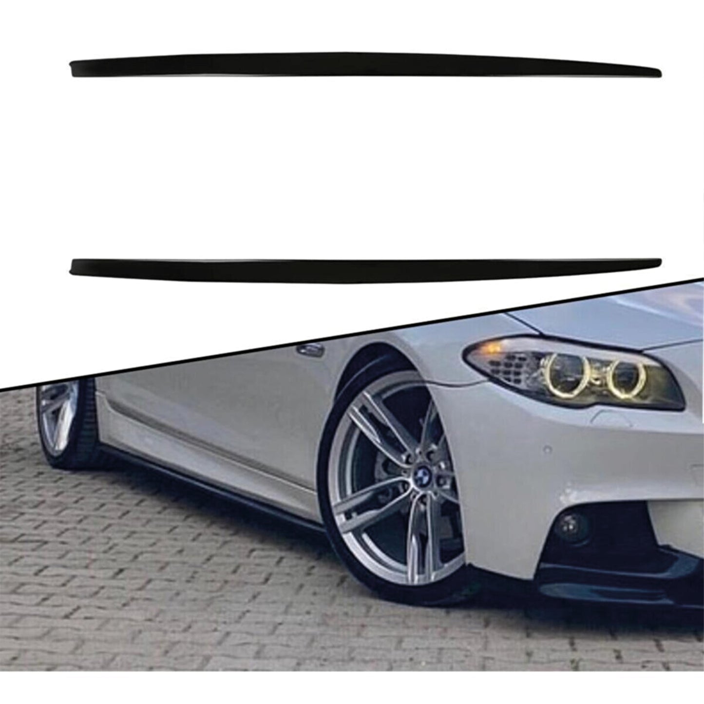 Dokładki Progowe Side Skirts do BMW 5 F10 (Zestaw 4 szt.)