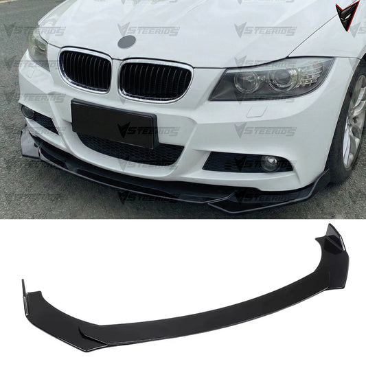 Dokładka Zderzaka Przedniego do BMW Serii 3 i 5 (E90 E92 E46 F30 F32 E60) – Front Bumper Lip B-Type Gloss Piano Black