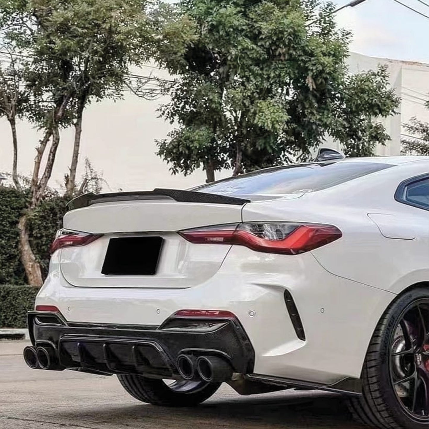 Spoiler Tylny do BMW 4 Seria G22 / G82 M4 (2021+) – Gloss Piano Black