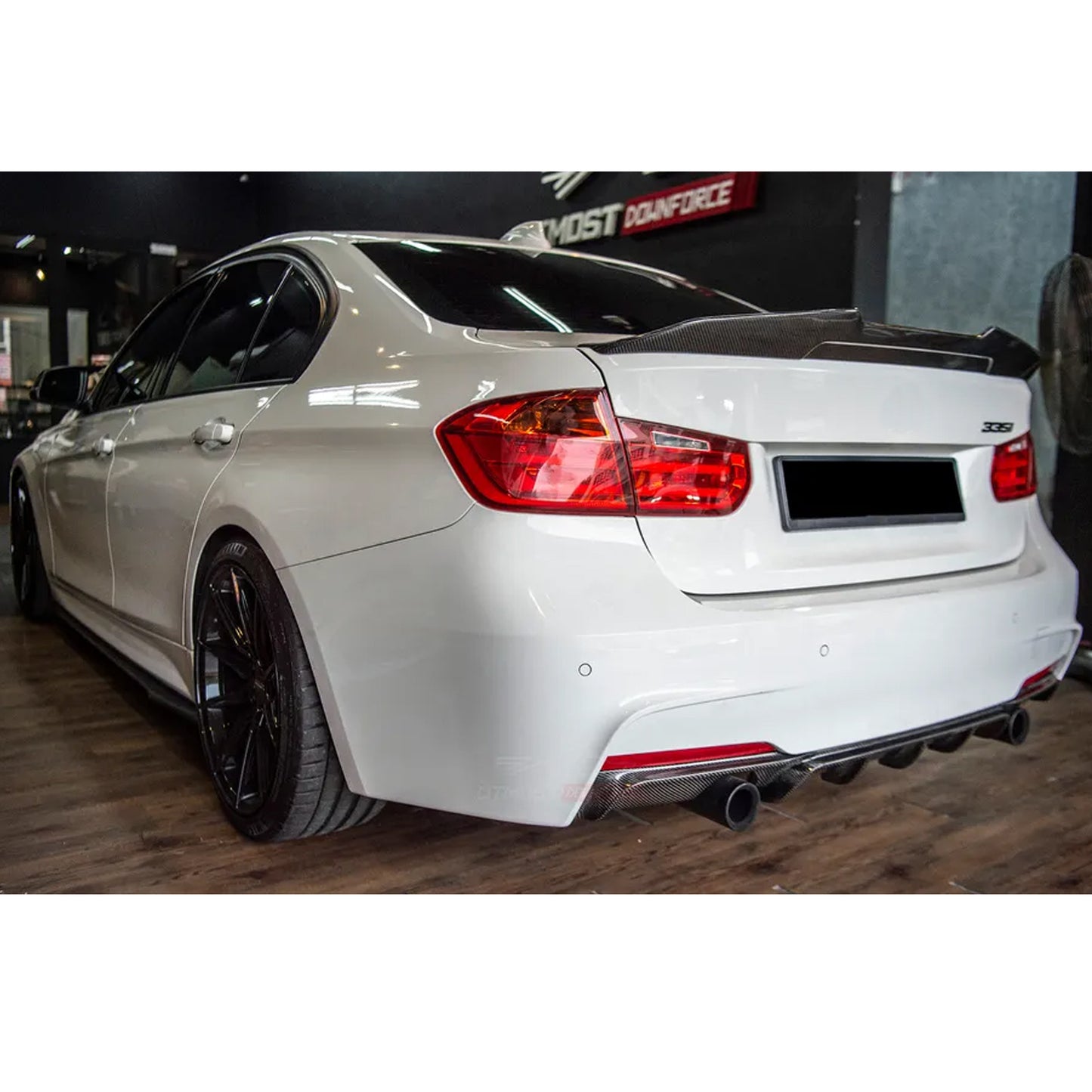 Spoiler Tylny do BMW 3 Seria F30 / F80 (2012–2018) – PSM Style Gloss Piano Black